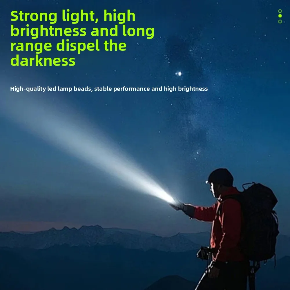 

Rechargeable Outdoor Flashlight Keychain Portable Multi-function Portable Keychain Light LED Bright LED Mini Light Keychain