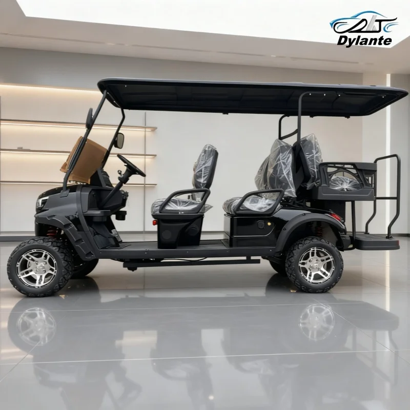 الشركة المصنعة للتخصيص 80-100 كجم صغير 45 كم/ساعة نادي عربات التي تجرها الدواب عربة جولف كهربائية لدورات الغولف بالجملة والتجزئة #6