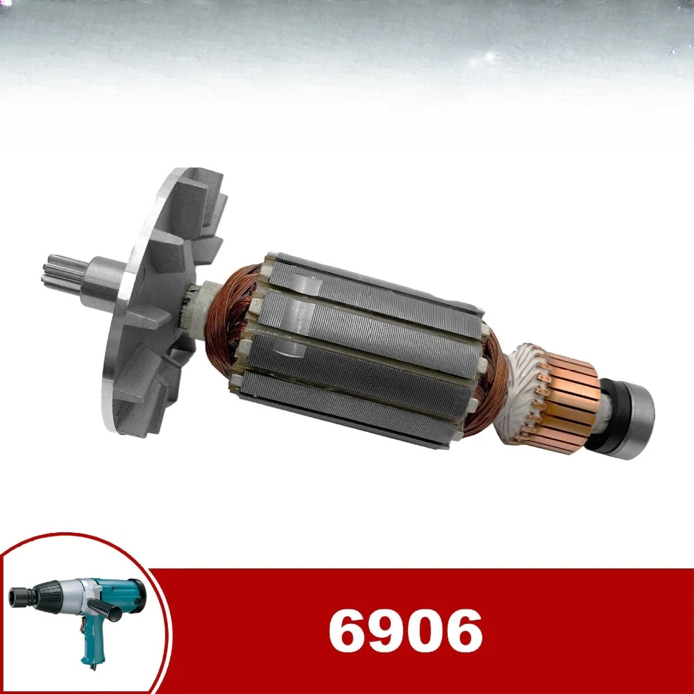 Suitable for Makita Electric Wrench 6906 Armature Rotor, Anchor Armature, Motor Parts