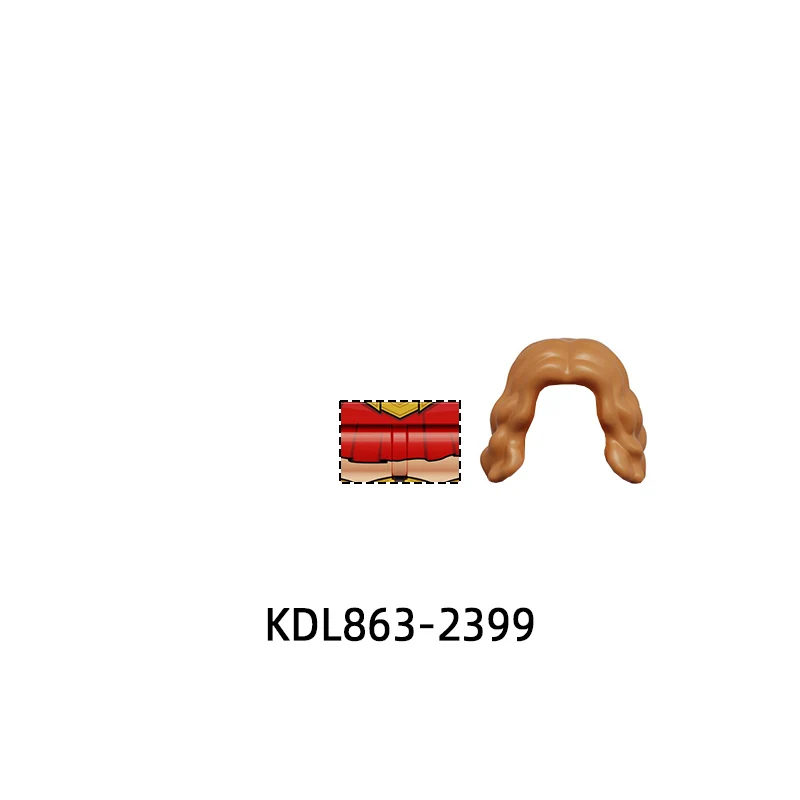 The Cloak Sickle Chain Axe Action Figures Equipment Pants Hair Parts Model Blocks MOC Bricks Set Gifts Toys KDL863