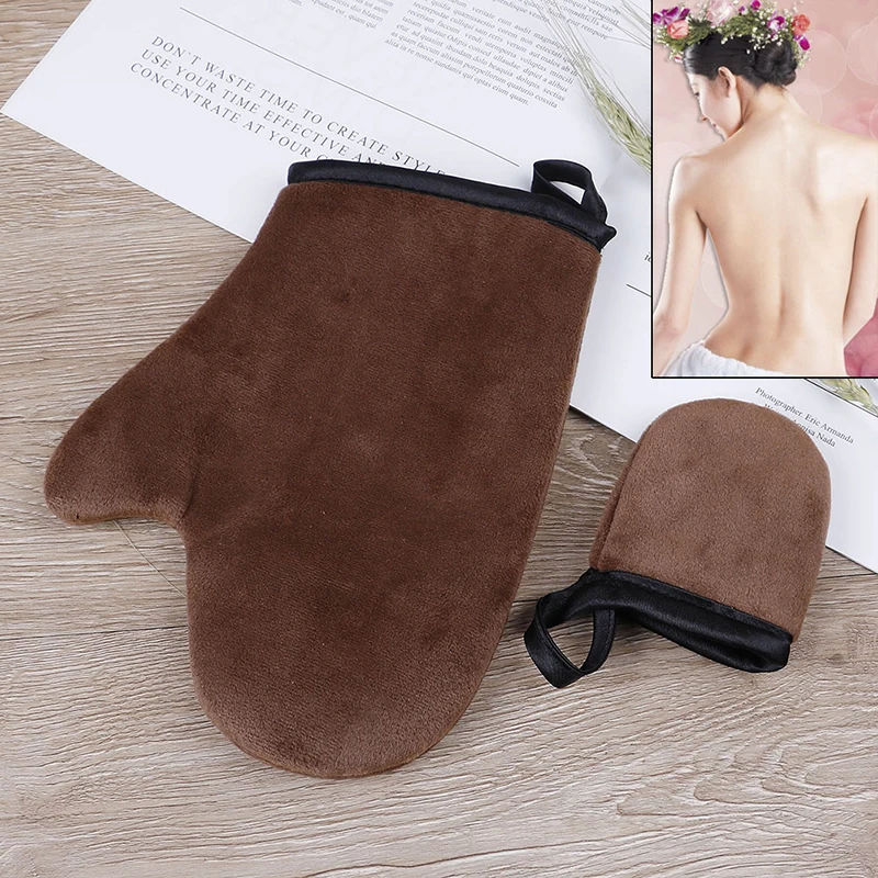 Self Applicator Tanning Glove Mitt 1pcs Reusable Body Face Back Tan Tools