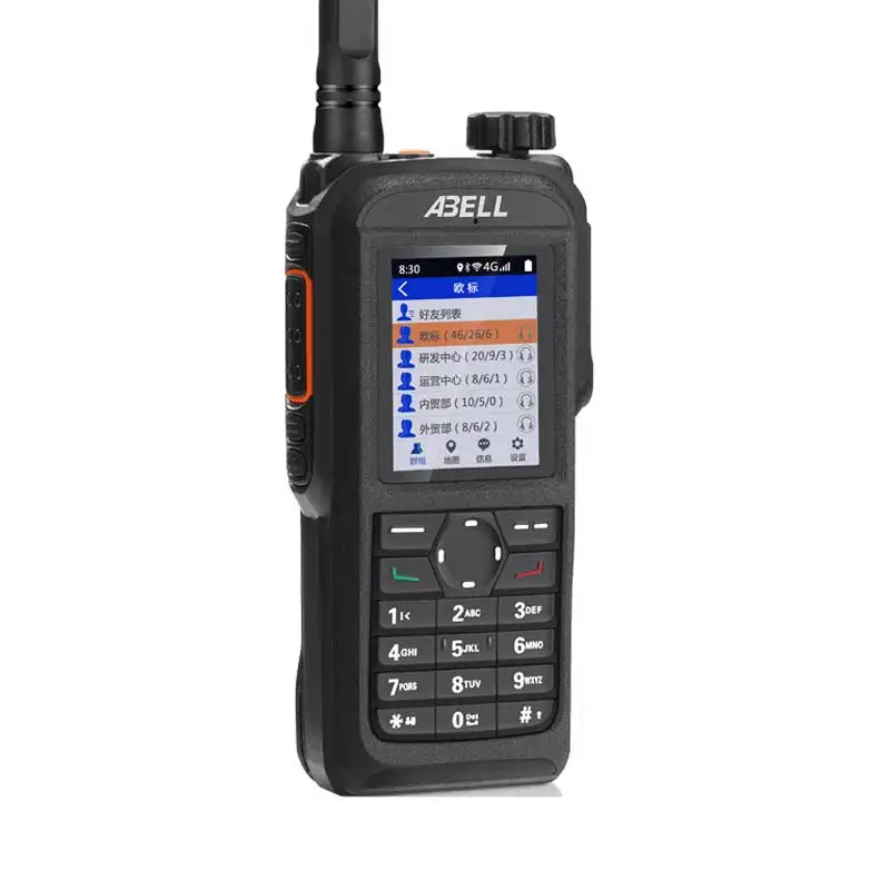 

Professional handheld portable walkie-talkie 5000 km long talk 4g LTE POC network radio Sim card walkie-talkie A760L