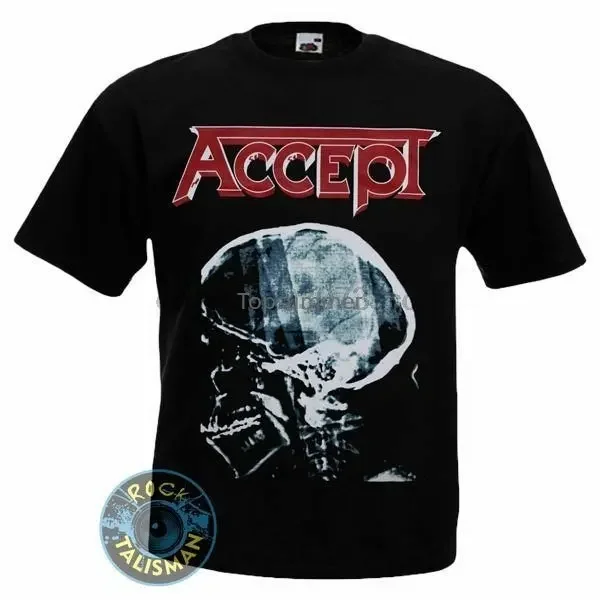 Hard Rock Metal Punk Band Accept Death Row Short Sleeve Mens T-Shirt Unisex