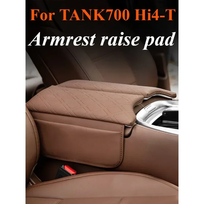 Car Armrest Elevated Pad Anti-fouling Protective Mat Automotive Interior Modification Supplies for TANK 700