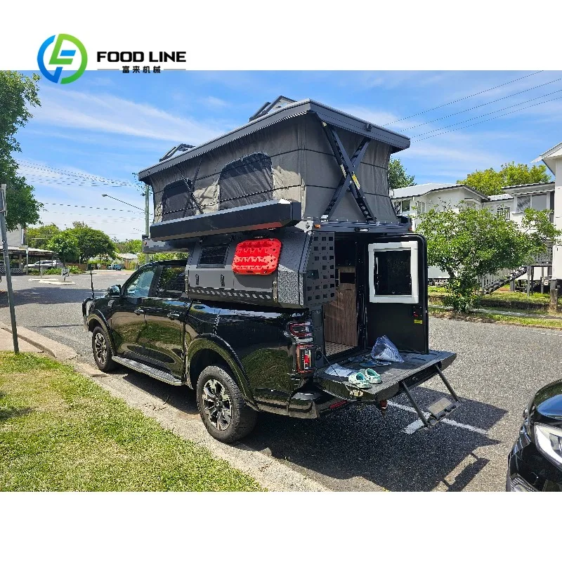 Customized Extra Large Truck Camper For Overland Family Camping With Dining Area Bulk Buying Lower Cost