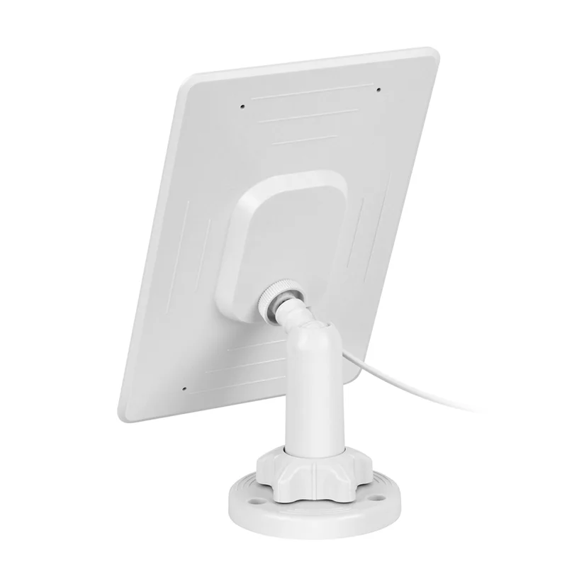 SQPP-3W Solar Panels With 4M Extension Cable IP65 Weatherproof 360° Adjustable Bracket For Ring Doorbell