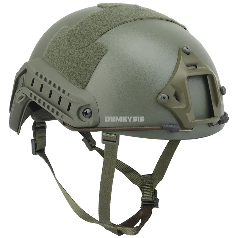 Kask taktyczny FAST MH do CS Airsoft Paintball Strzelanie Kaski sportowe Combat Wargame CS Odporny na uderzenia kask ochronny