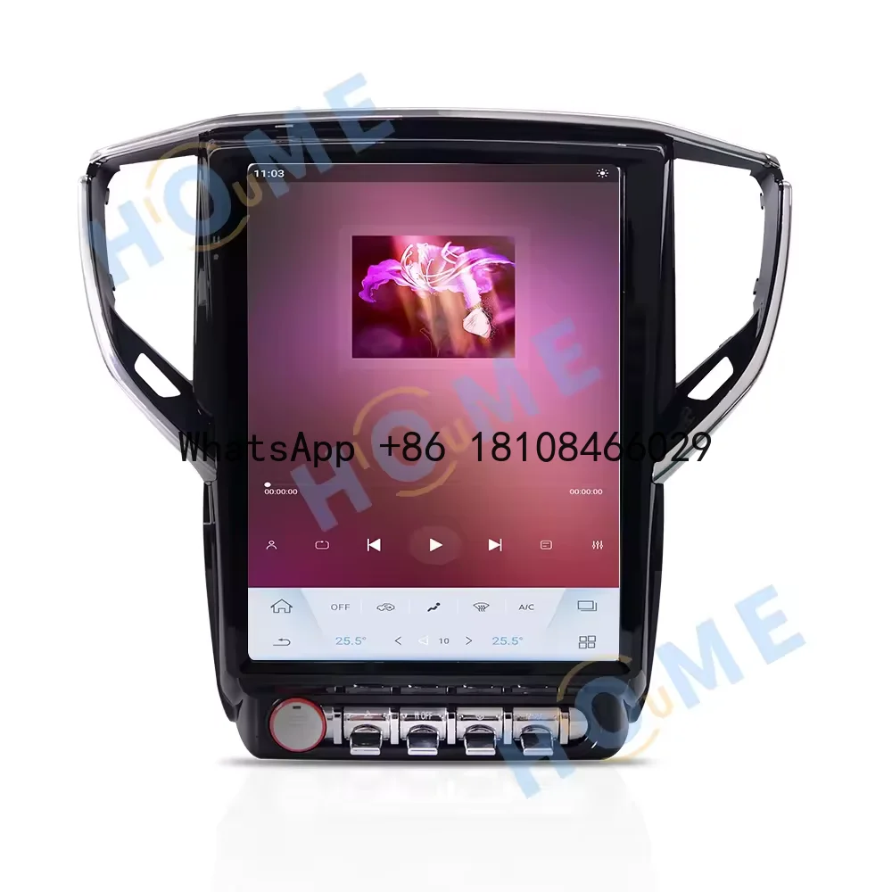 

12.1 "Android 11 Qualcomm GPS Navigation CarPlay Video Audio Player DSP BT5.0 for Maserati Ghibli 2014-2019 Tesla-style Screen