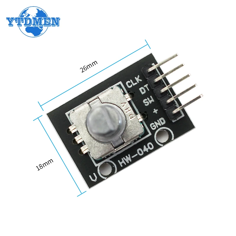 360 Degrees Rotary Encoder Module KY-040 for Arduino Sensor Switch Development Board with Pins