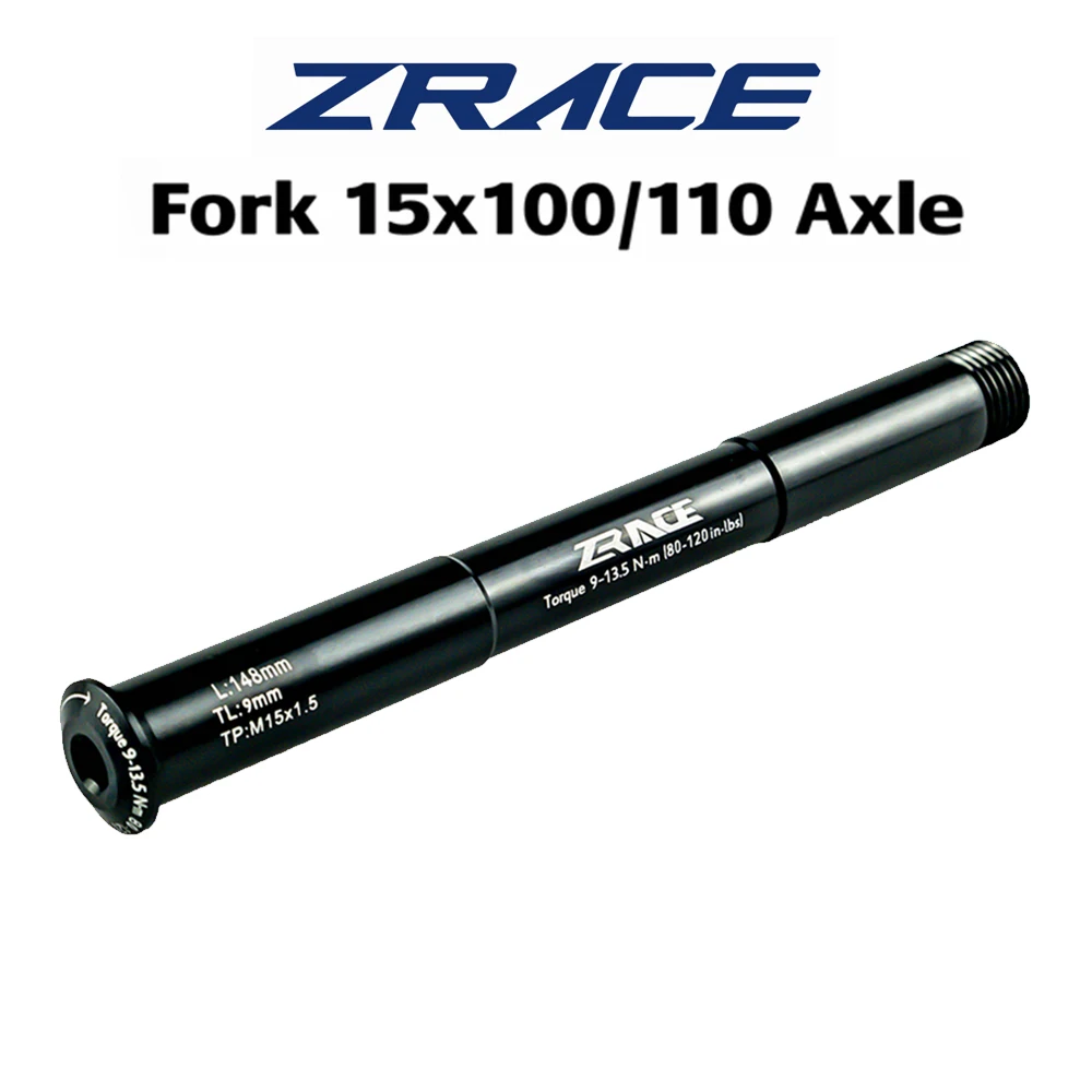 ZRACE MTB Gabel QR15x100 / QR15x110 Steckachsenhebel Zubehör für ROCKSHOX / FOX, 15x100 15x110 QR15 15*100 15*110