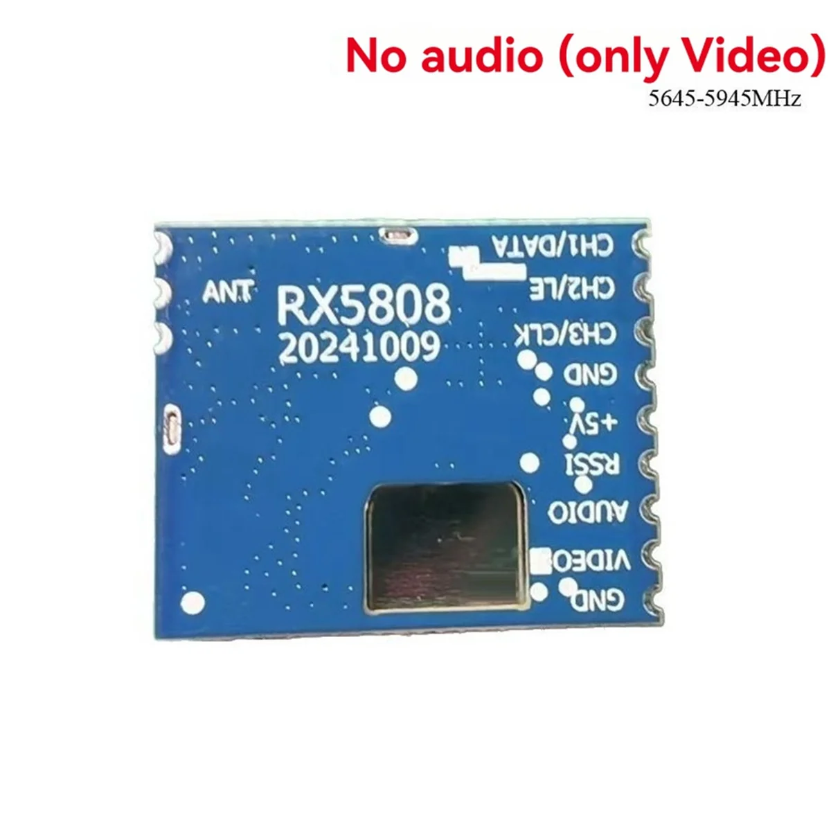 ABMF-5.8Ghz RX5808 Wireless Audio Video Receiver Module 8CH Audio Video Receiver Module SPI Mode