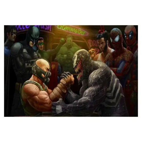 1pcs,Metal Bane Venom Tin Sign Aluminium Poster Wall Art Movie Door Room LARGE