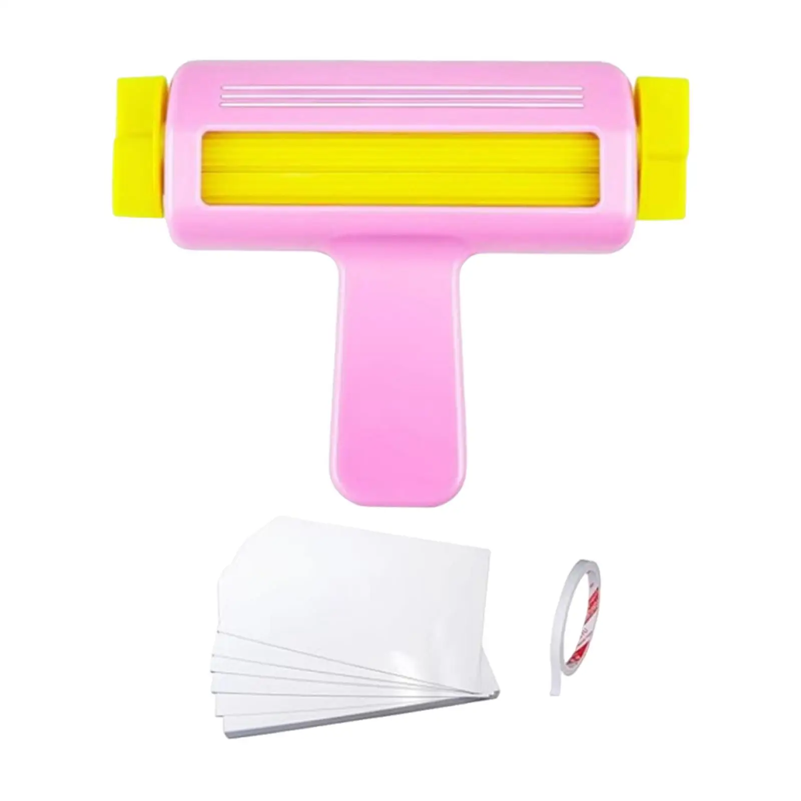 

DIY Paper Crimper with 50 Sheets of Paper Texture Roller for Photo Albums Accessories Scrapbooking Arts Crafts Paper Embosser