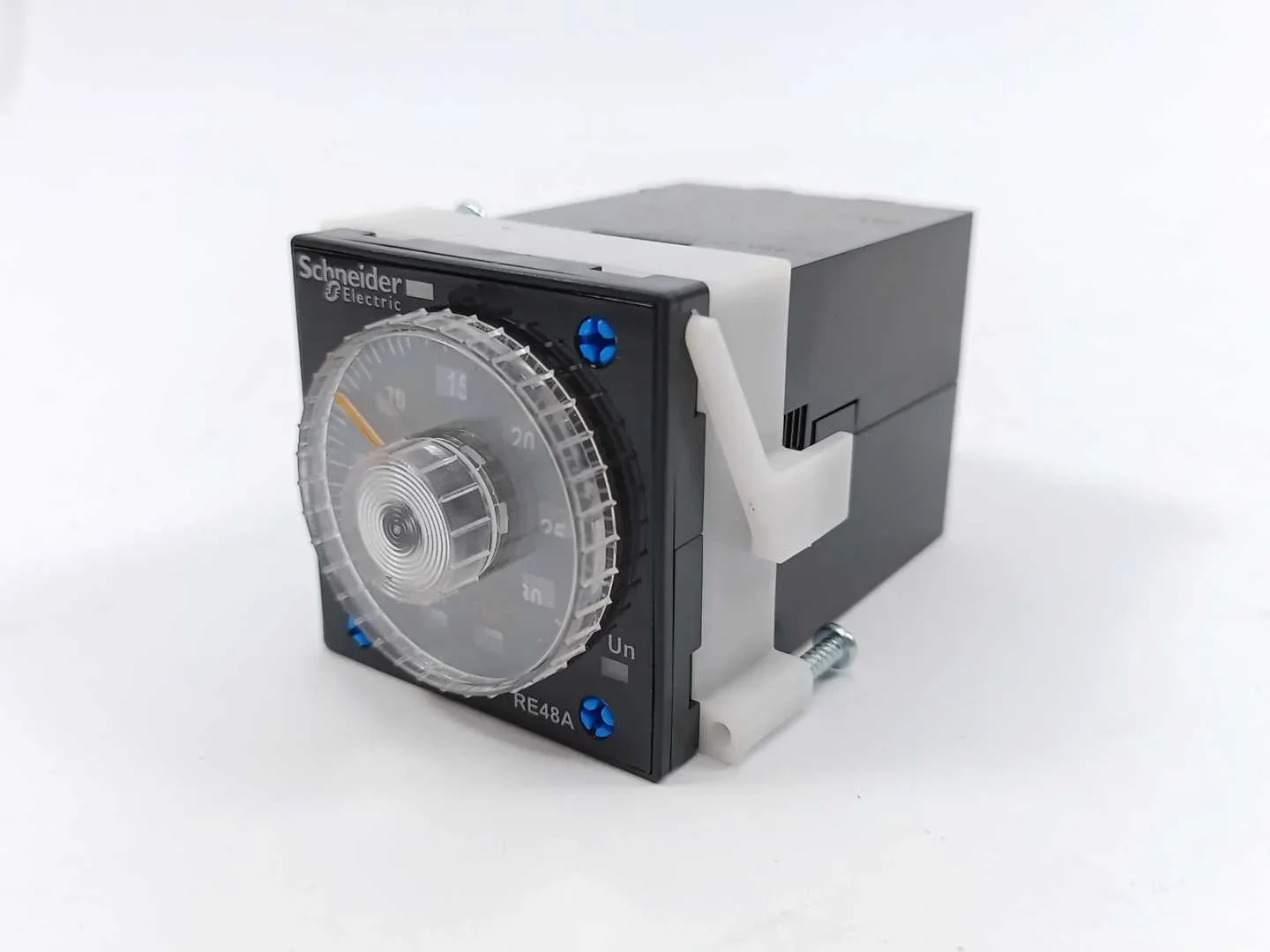 

RE48ACV12MW dual function relay, Harmony Timer Relays, 5A, 2CO, 0.02s...300h, asymmetrical flashing, 24...240V AC DC