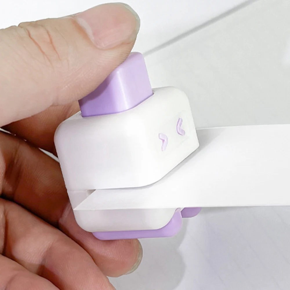 Single Hole Paper Hole Punch Small Mini Binder Punch Creative DIY Manual Circle Cutter Portable Binding Stationery Supplies