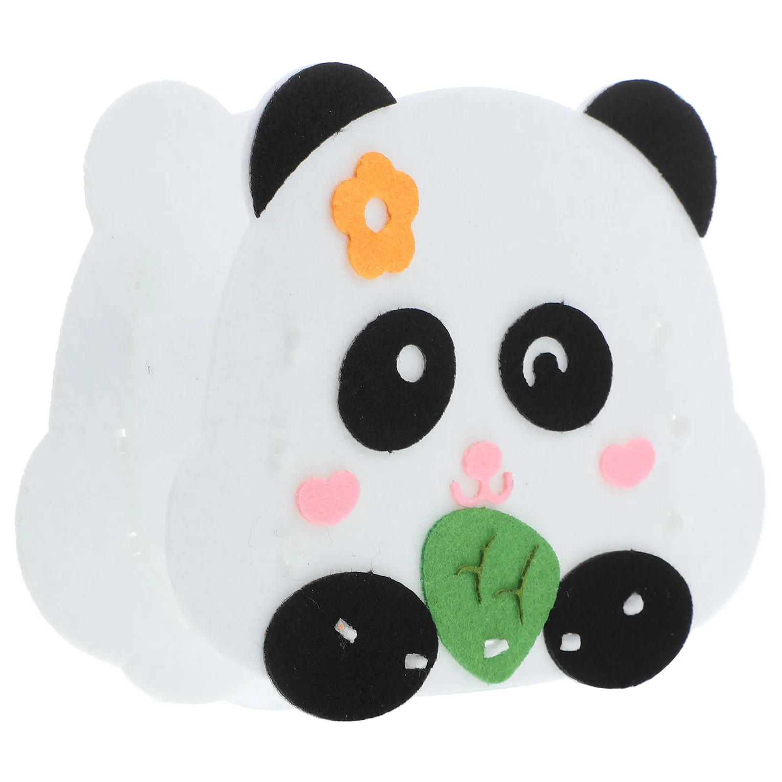 

Cute Pen Holder Felt Cartoon Embroidered Cloth Sticker Kids Diy Pencil Cup Stationery Storage Desk ganizer Gift Idea