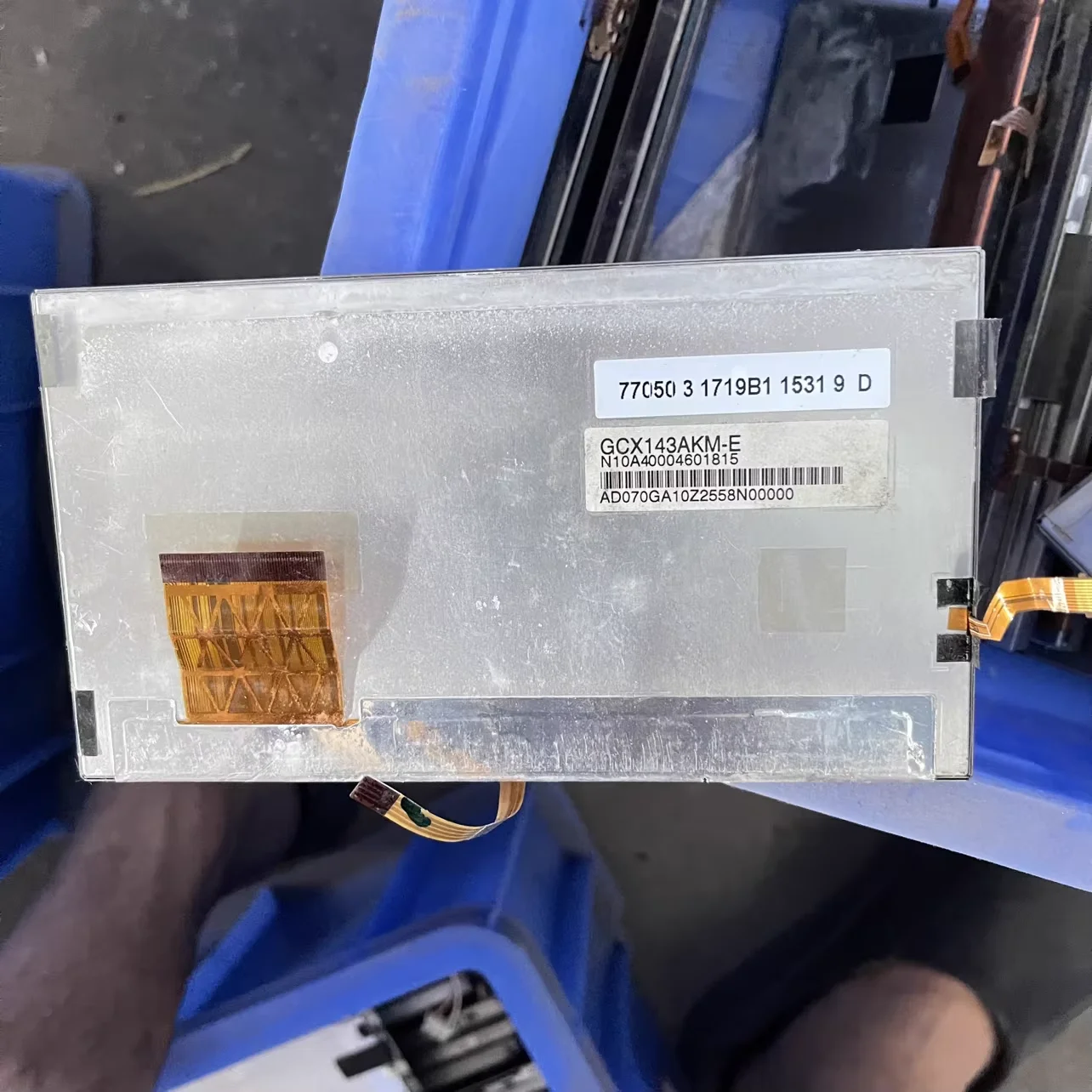 

Spot GCX143AKM-E Оригинальный 7-дюймовый навигационный экран
