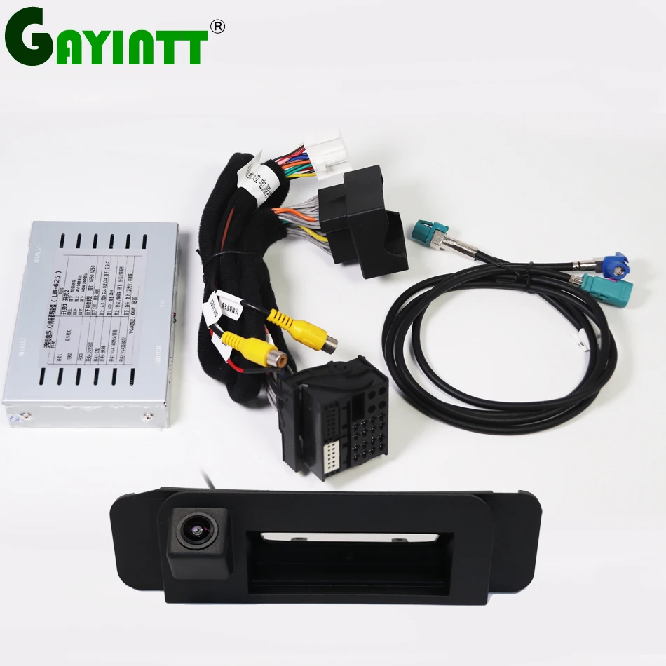 GAYINTT Rear View Camera Ntg 5.0 5.1 5.2 Decoder For Benz W205 S205  C Class 2015-2021 A Class W176 Decoder Interface