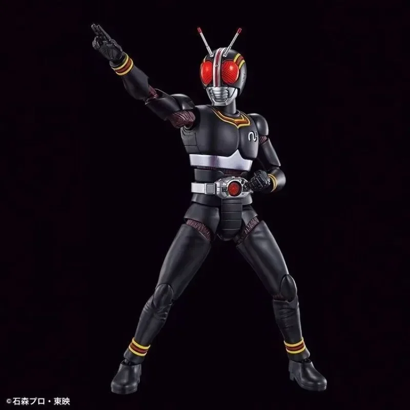 In Stock Original Bandai Figure-rise Standard MASKED RIDER BLACK Anime Action Figure PVC Model Collection Ornament Toys Gifts
