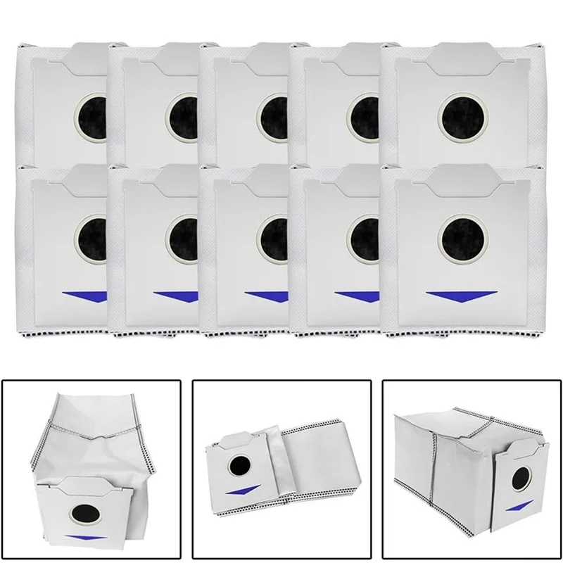 ABJI-Ecovacs Omni N30 Pro 먼지 봉투 교체 Fordeebot N30 로봇 진공 청소기 예비 부품 액세서리