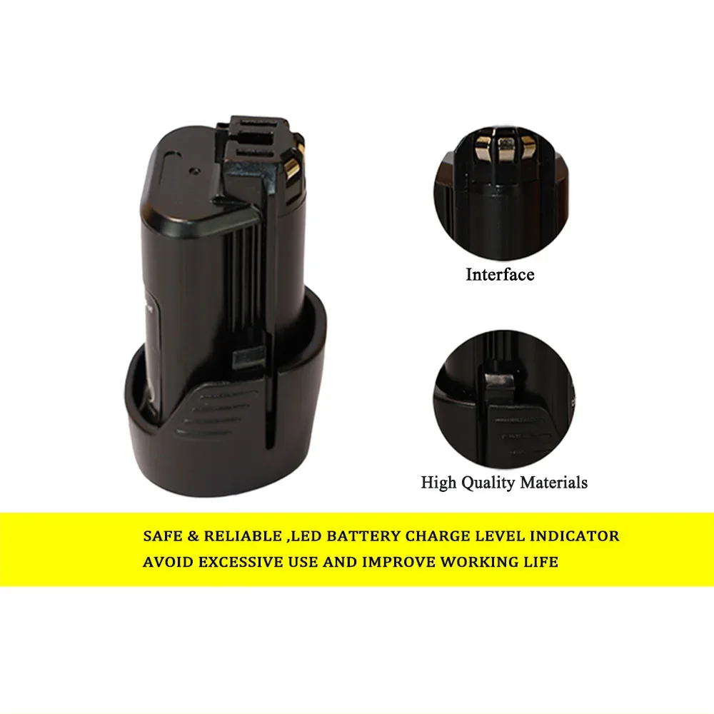 

For Bosch Best-selling 10.8V 3000/4000/5000mAh Li-ion Battery TSR1080 GSR10.8-2 GSA10.8V Power Tool Battery