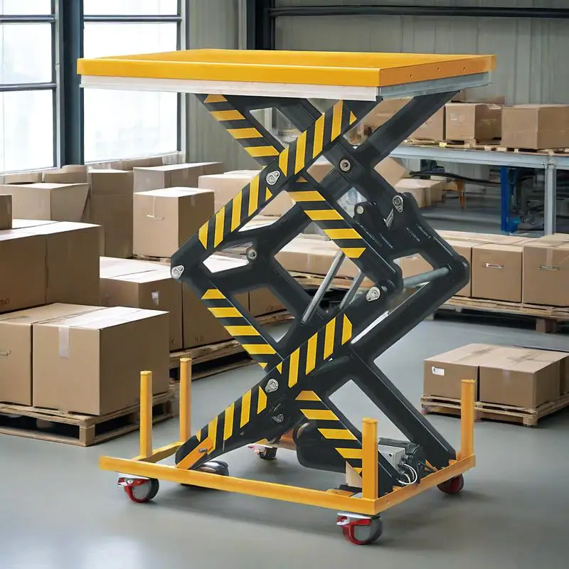 

Fully automatic mobile lifting platform electric lift table