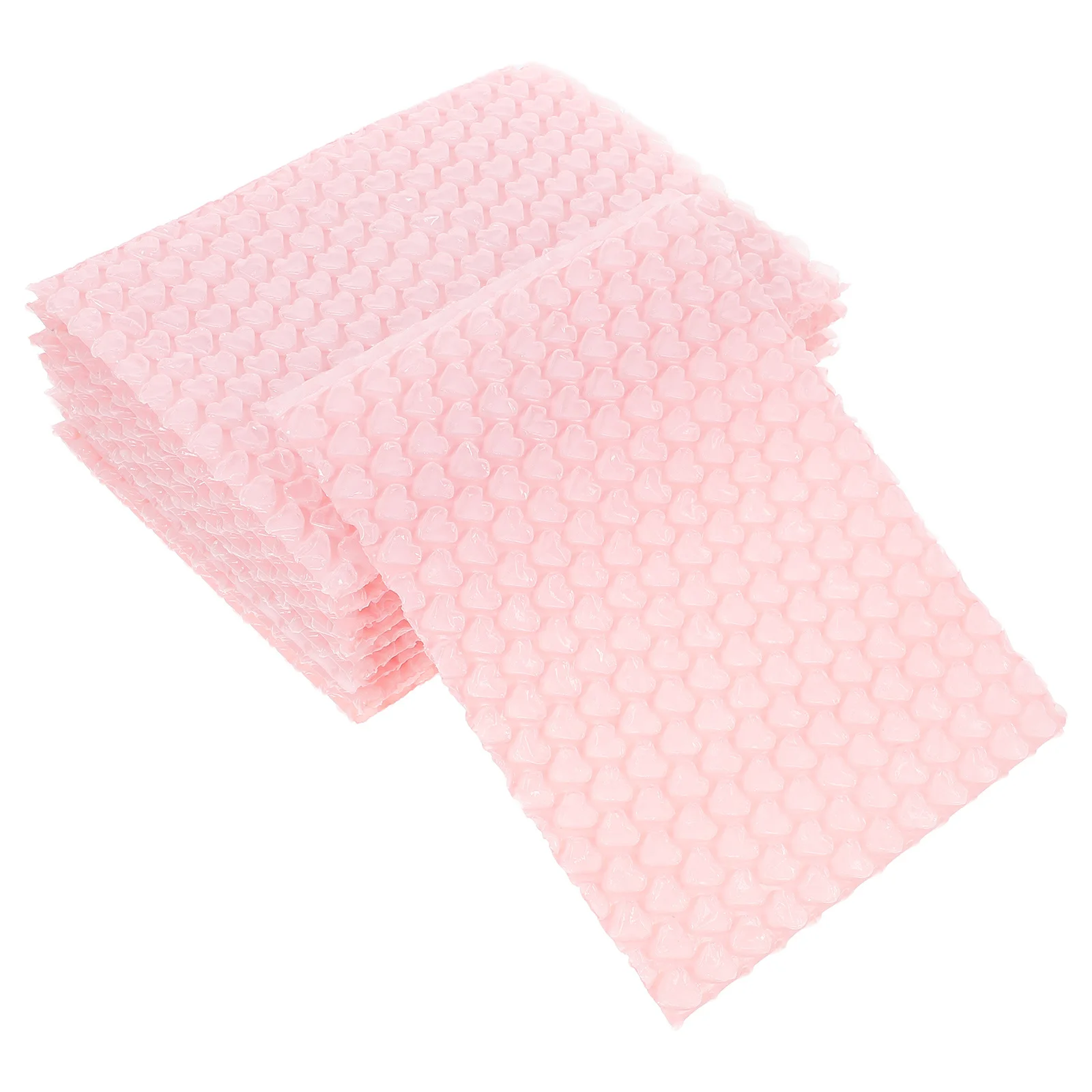 Bolsas de burbujas a prueba de golpes, sobres acolchados protectores con diseño de corazón, sobres de embalaje de envío para pequeñas empresas, ligeros, 10 Uds.