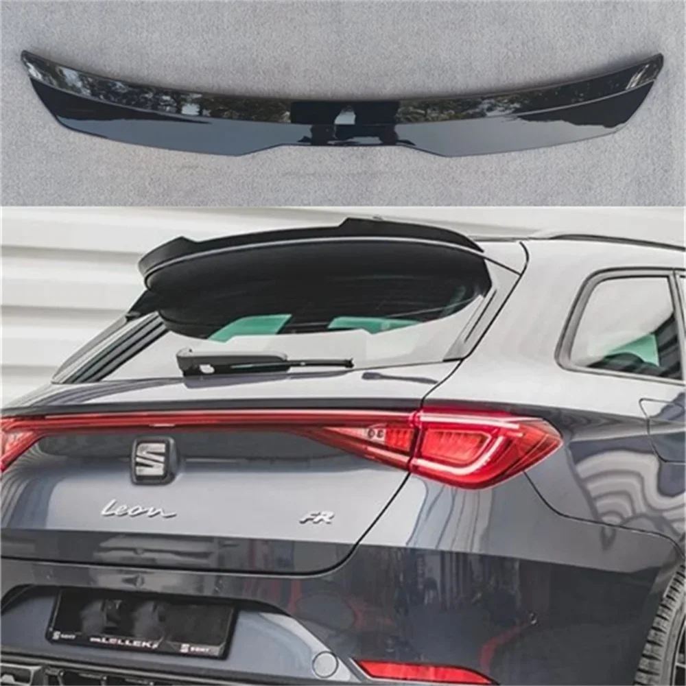 Rear Spoiler For Seat Leon MK4 2020-2021 Hatchback Car Tail Wing Tuning Universal Spoiler Styling Decoration Car Accessories