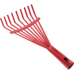 Cleaning Tool Nine-Tooth Deciduous Rake Head Hand Garden Accessories Cultivating Supply Leaves Loosening Soil