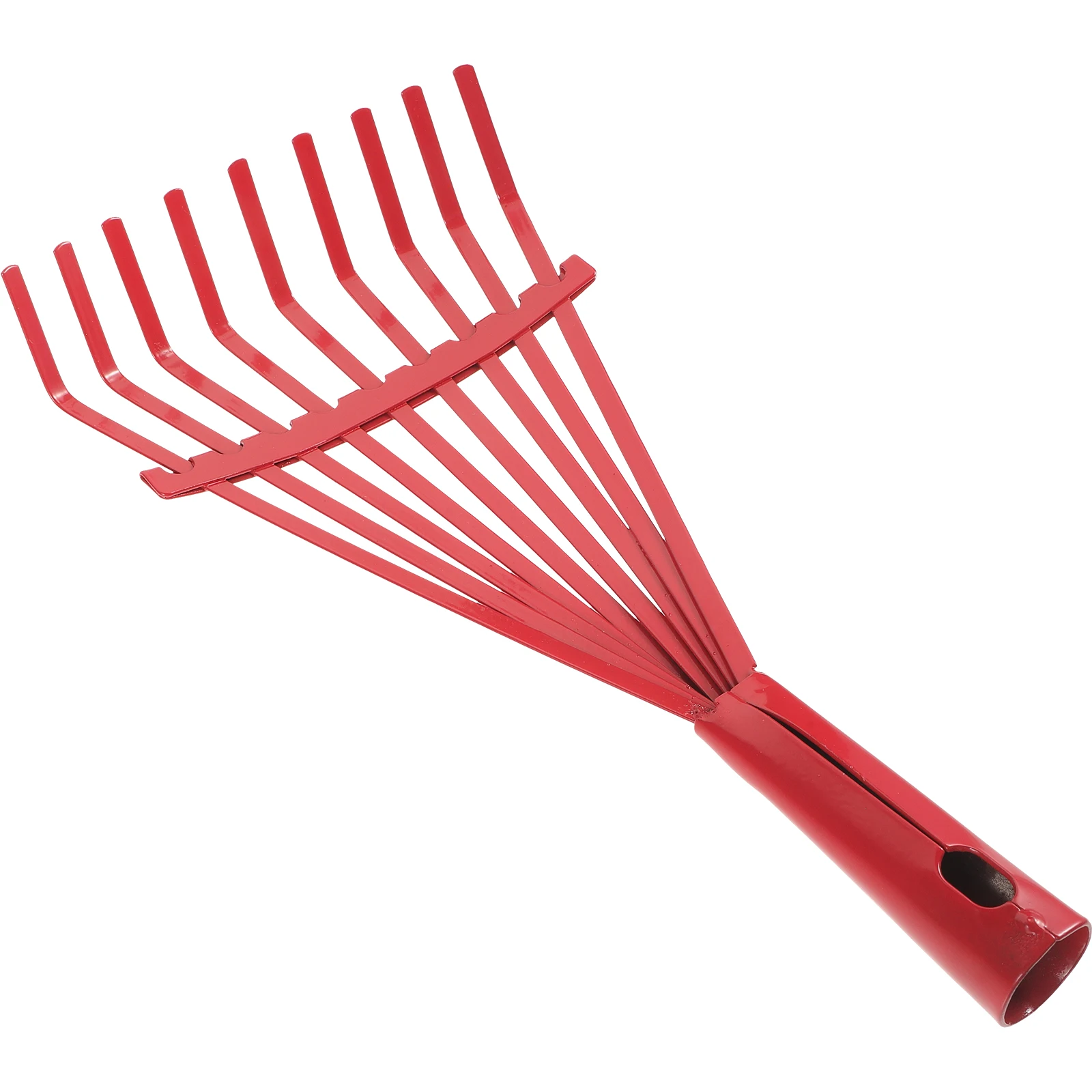 Ferramenta de Limpeza Cabeça de Ancinho Decíduo de Nove Dentes Mão Acessórios de Jardim Cultivando Folhas de Fornecimento Afrouxando Solo Multifuncional