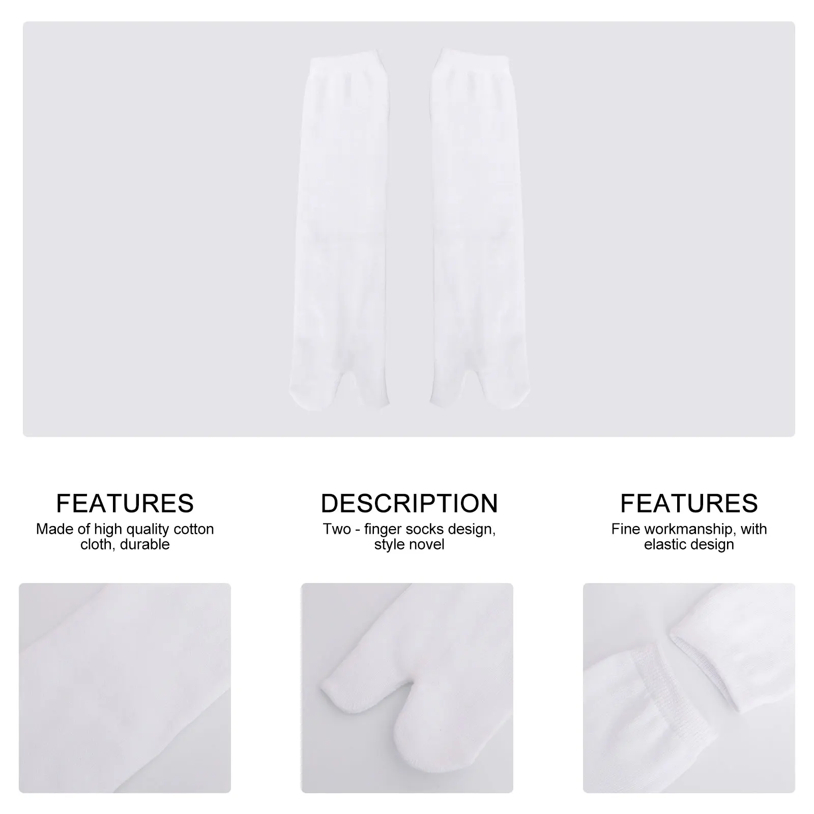 

Japanese Style Socks Two-toed Socks Breathable Socks Adult Two-toed Socks Comfortable Socks