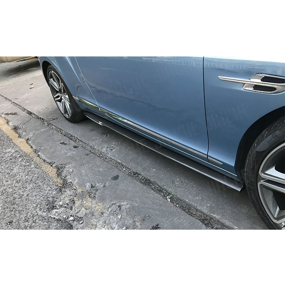 

Комплекты кузова автомобиля, передний спойлер для губ, задний диффузор, боковые юбки, багажник, заднее крыло для Bentley Continental GT W12 2015-2021, углеродное волокно