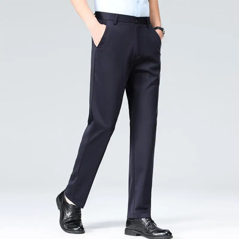 الرجال الربيع السراويل مكتب البدلة السراويل السراويل رجل ركض رجال الأعمال ملابس الشباب ملابس عمال السراويل مرونة