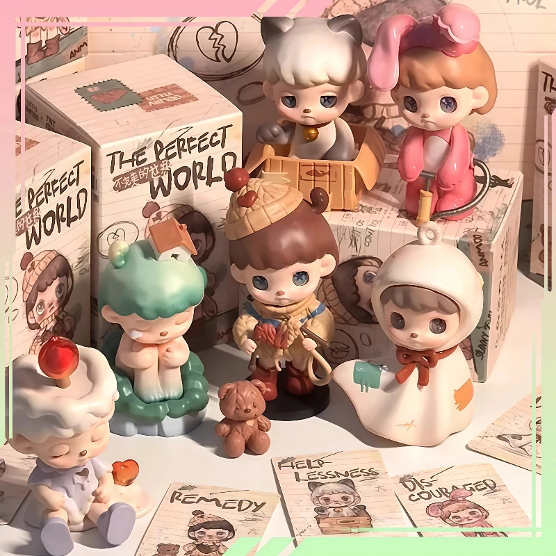 

Новая 100% натуральная серия Anmoo The Imperfect World, милые экшн-фигурки, игрушки, каваи, аниме-фигурки, слепая коробка, куклы, игрушки