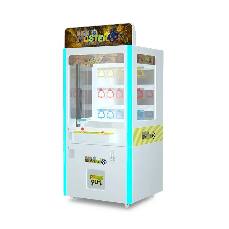 Earn Money Game Centre Key Master 15 Slots keymaster Coin Operated Games Push Keyhole Prize Game Machine