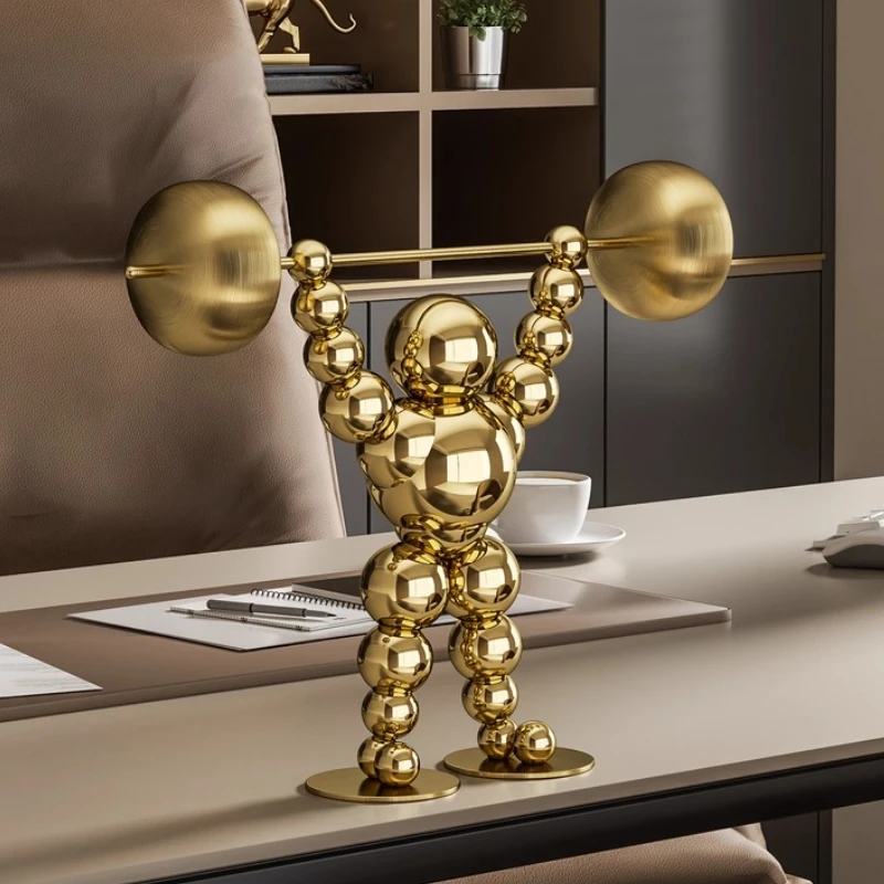 Modern Figurines Creative Desk Accessories Miniature Art Sculptures for Office Original and Funny Ornaments for Living Rooms