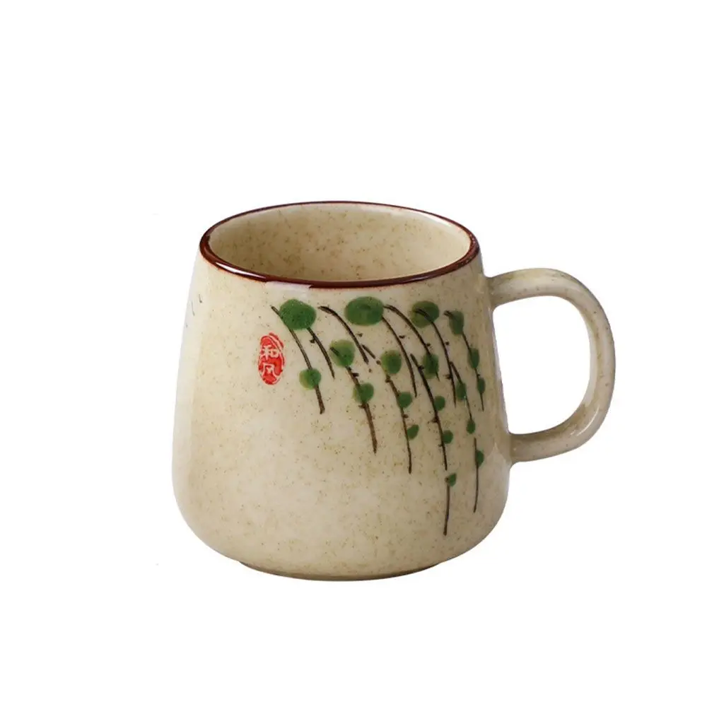 

Handmade For Office And Home Glazed Nordic 380ml Large Capacity Simple Household Water Cup Mug Drinkware Coffee Cup