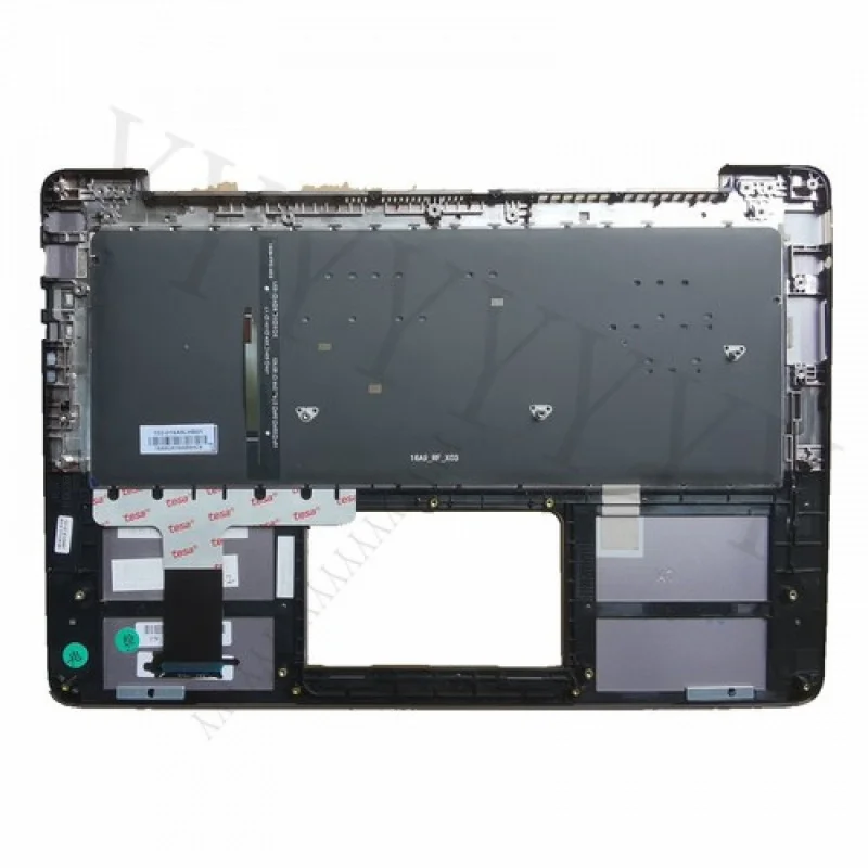 

QLatin испанская серая клавиатура с упором для рук и подсветкой для Asus UX330U/UX330UA/UX330UAK