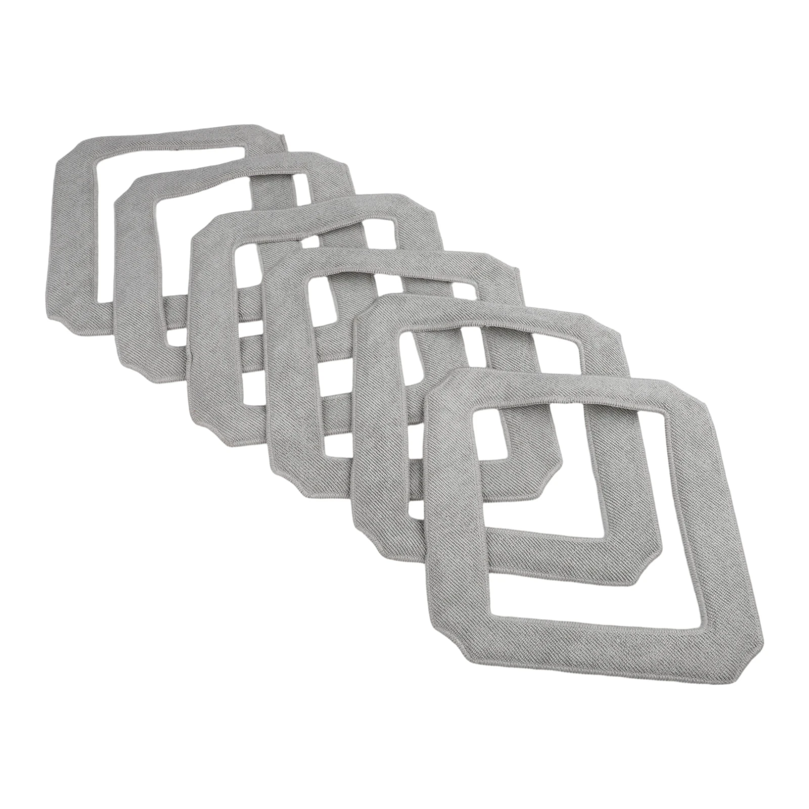 Replacement Mop Cloth for Cleaning Robot 6 Pack Fits Windobot For S6 and For Ultra Models High Absorption and for washable