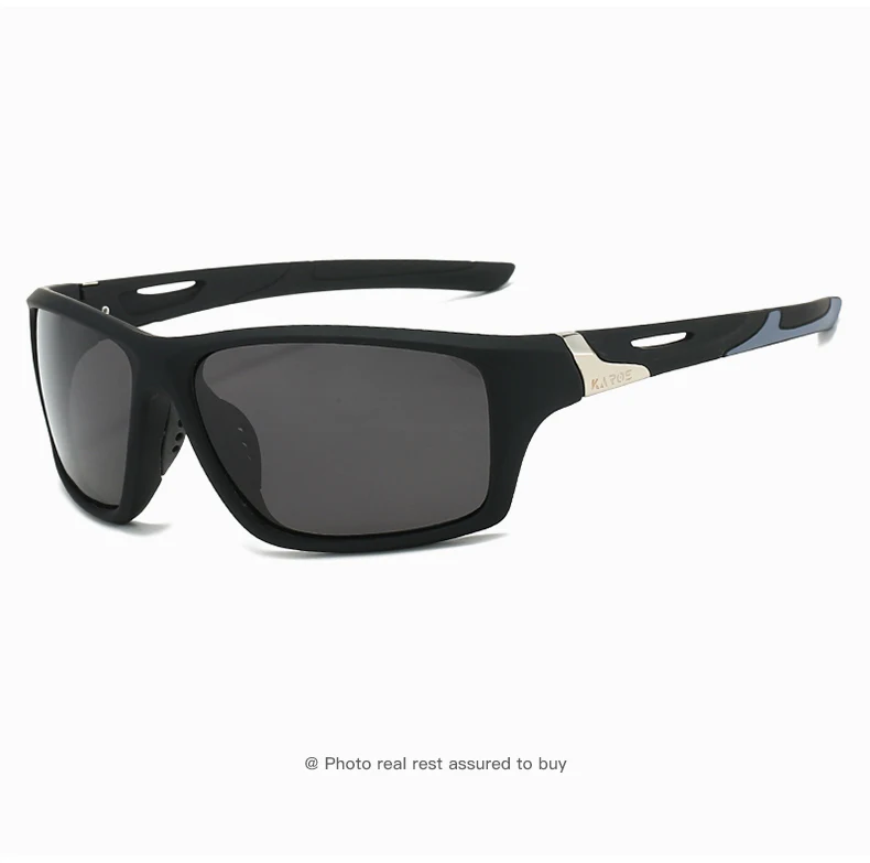 KAROS Mode Sport Sonnenbrille Polarisierte UV-Schutz Personalisierte Brille Runder Rahmen Herren Und Damen UV400 Brillen YZ2012 – Detail 12
