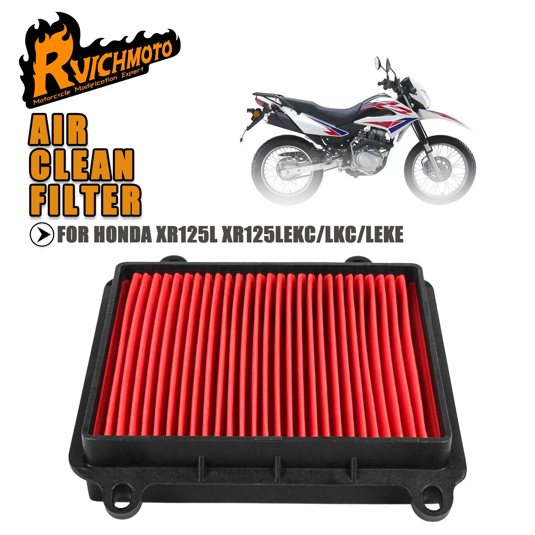 Air Filter Engine Intake Cleaner For Honda XR150 XR125L XR125LEKC/LKC/LEKE 17211-KRH-780 150cc Motorcycle Purification Clean