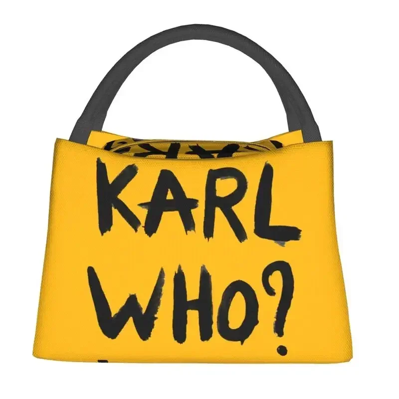 Karl Who Insulated Lunch Bags for Work Office Resuable Thermal Cooler Lunch Box Women handbags  bags for women