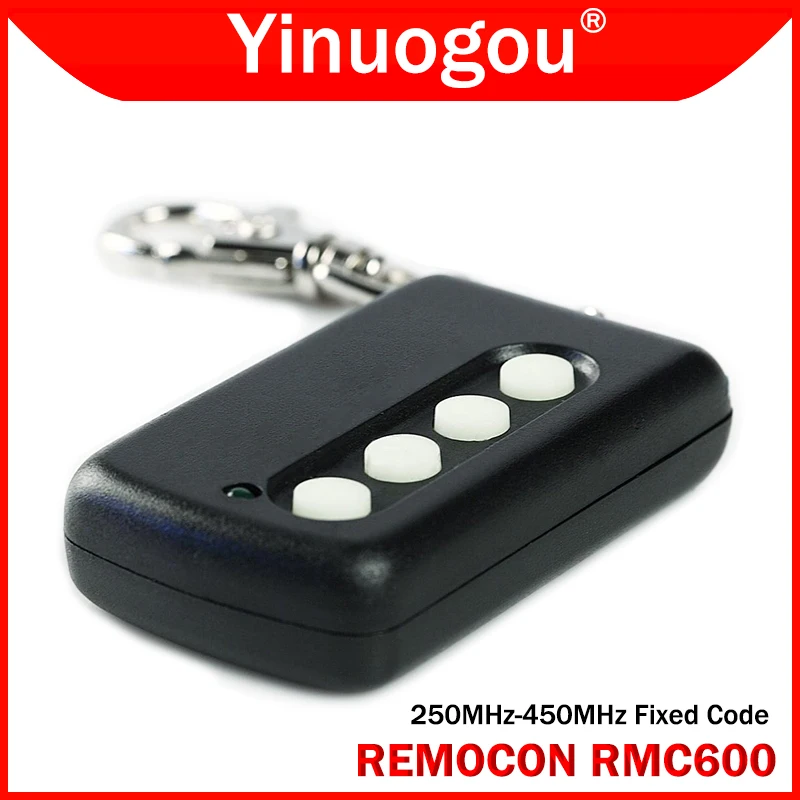 

Adjustable Frequenecy REMOCON RMC600 RMC-600 LRT-1 RMC610 RMC555 250MHz-450MHz Fixed Code Garage Door Remote Control Duplicator