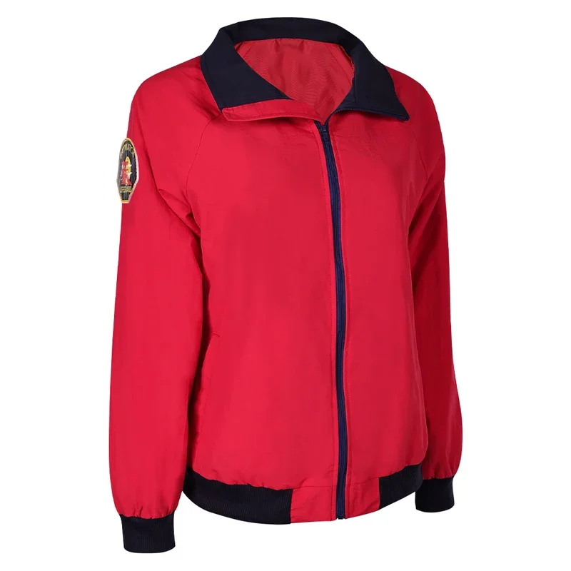 SN55CJ Parker Cosplay Mitch Buchannon Giacca Costume 1989 TV Baywatch Gioco di ruolo Cappotto Unisex Donna Uomo Halloween Travestimento Par $ @ 1w