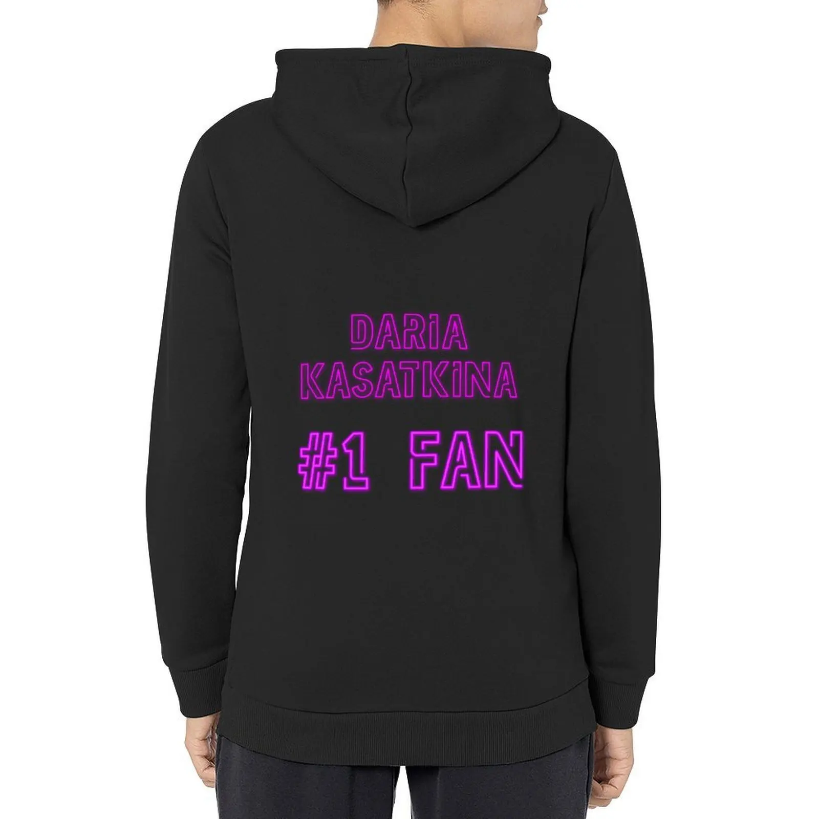 

Daria Kasatkina #1 fan Hoodie clothes for men autumn clothes autumn japanese style graphic hoodies