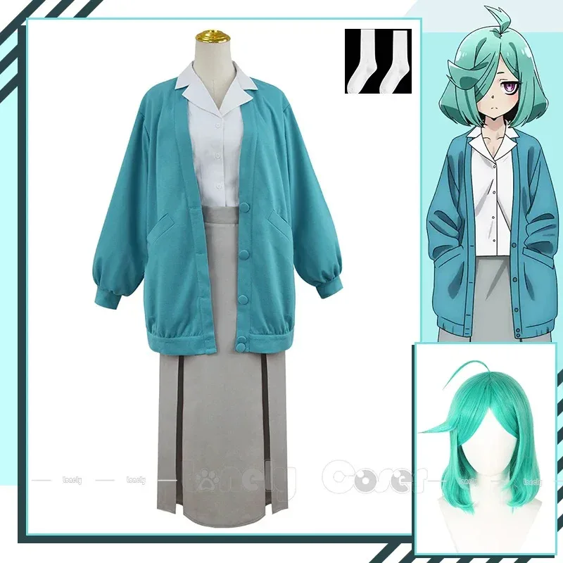 

Mahou Shoujo ni Akogarete Anemo Nemo Cosplay Costume Wig Magic Baiser Gushing Over Magical Girls Leberblume Lord's Legion Socks