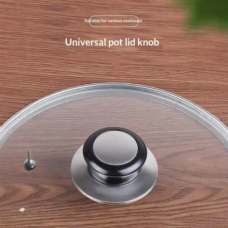 1/2Set Replacement Knob Handle Stainless Steel Lid Knob For Glass Lid Pot Pan Cover Cookware Kitchen Accessories
