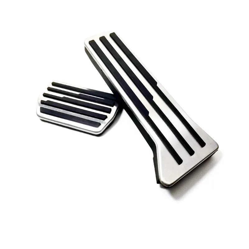 For Volvo EX30 2025 Stainless Steel Gas Accelerator Non-Slip Car Brake Oil Foot Pedal Auto Accessories
