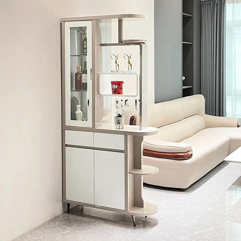 Home light luxury modern partition cabinets, porch cabinets, double-sided small living room storage, screen cabinets