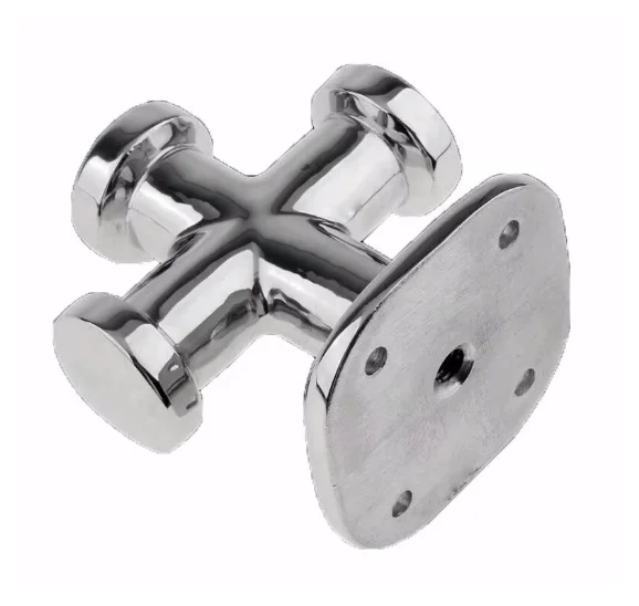 Marine Grade 316 Stainless Steel Yacht Bollard, 135mm Dock Bollard, Speedboat Mooring Cable Hardware Ship Accessories